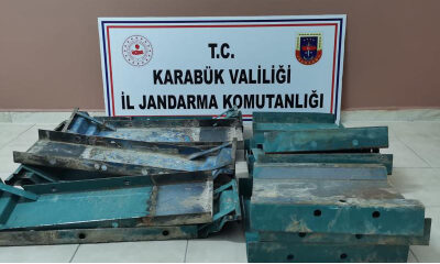 Karabük’te okul inşaatından hırsızlık iddiasıyla 2 şüpheli yakalandı