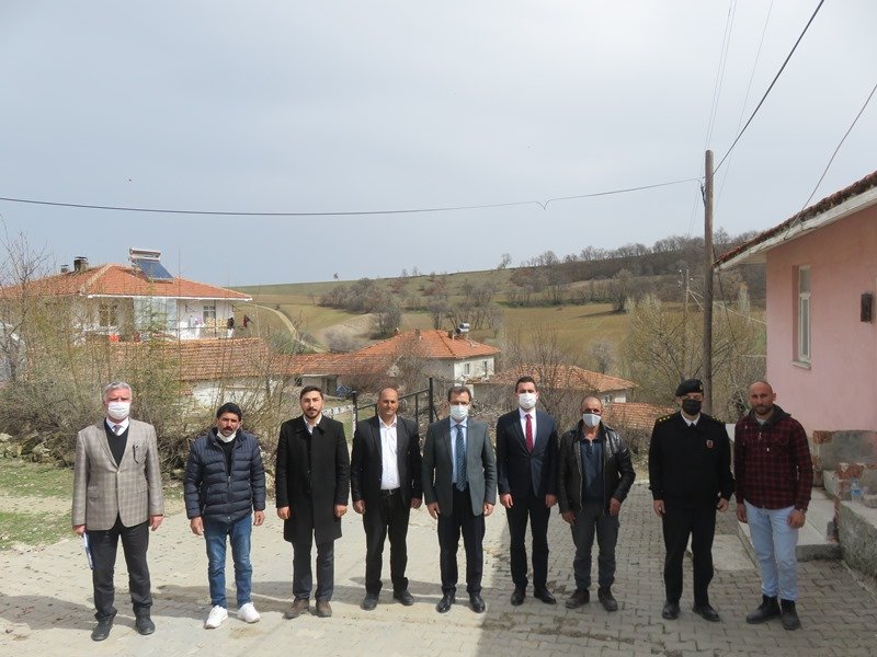 Kaymakam Güldoğan’dan köy ve esnaf ziyareti