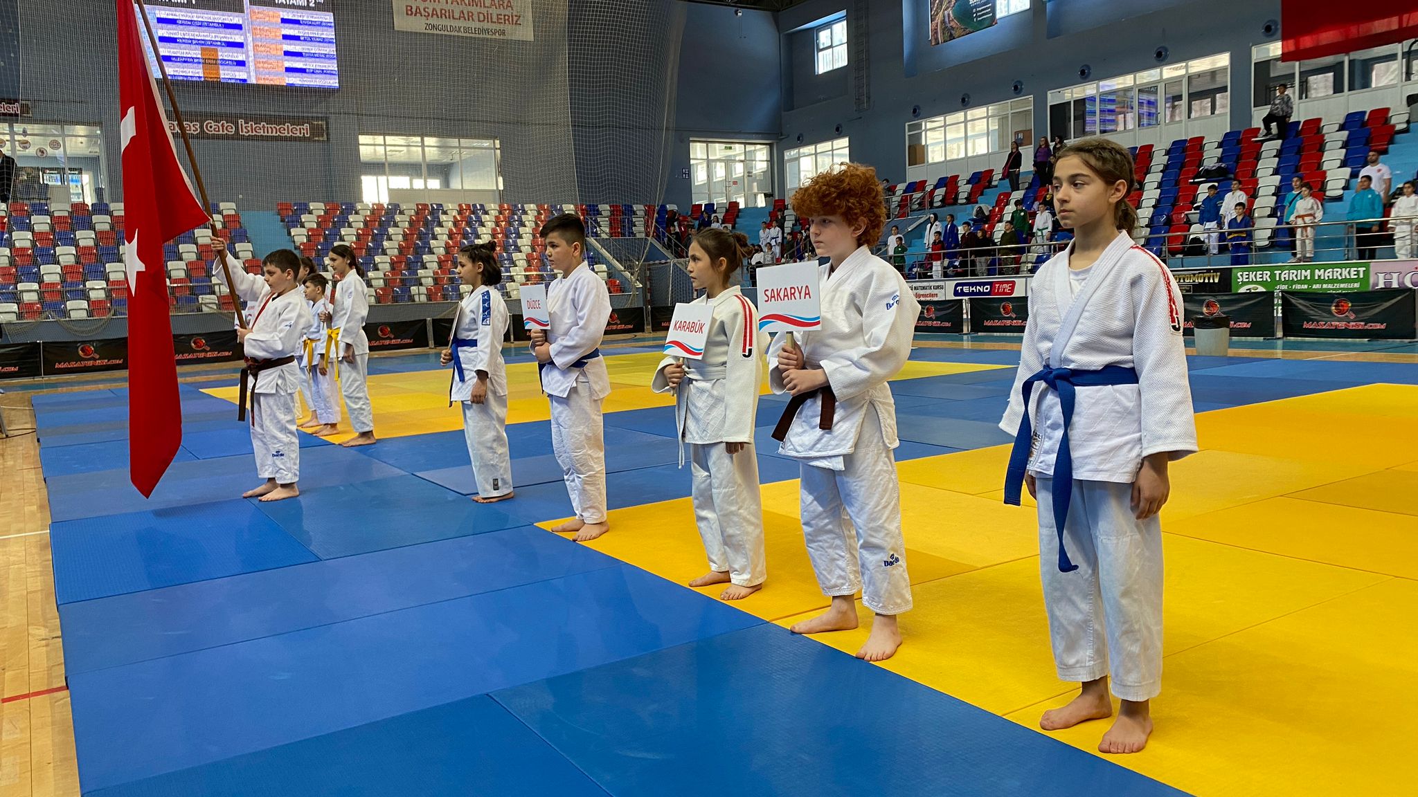 Okul Sporları Küçükler Judo Grup Birinciliği müsabakaları Zonguldak’ta başladı