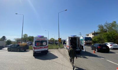 Samsun’da iki otomobilin çarpıştığı kazada 6 kişi yaralandı