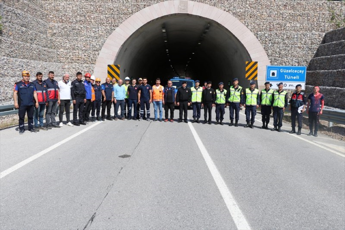 Sinop’ta trafik kazalarına müdahale tatbikatı yapıldı