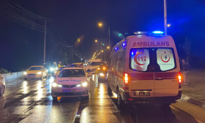 GÜNCELLEME – Samsun’da 4 aracın karıştığı kazada 10 kişi yaralandı