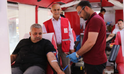 Havza’da 110 ünite kan bağışı alındı