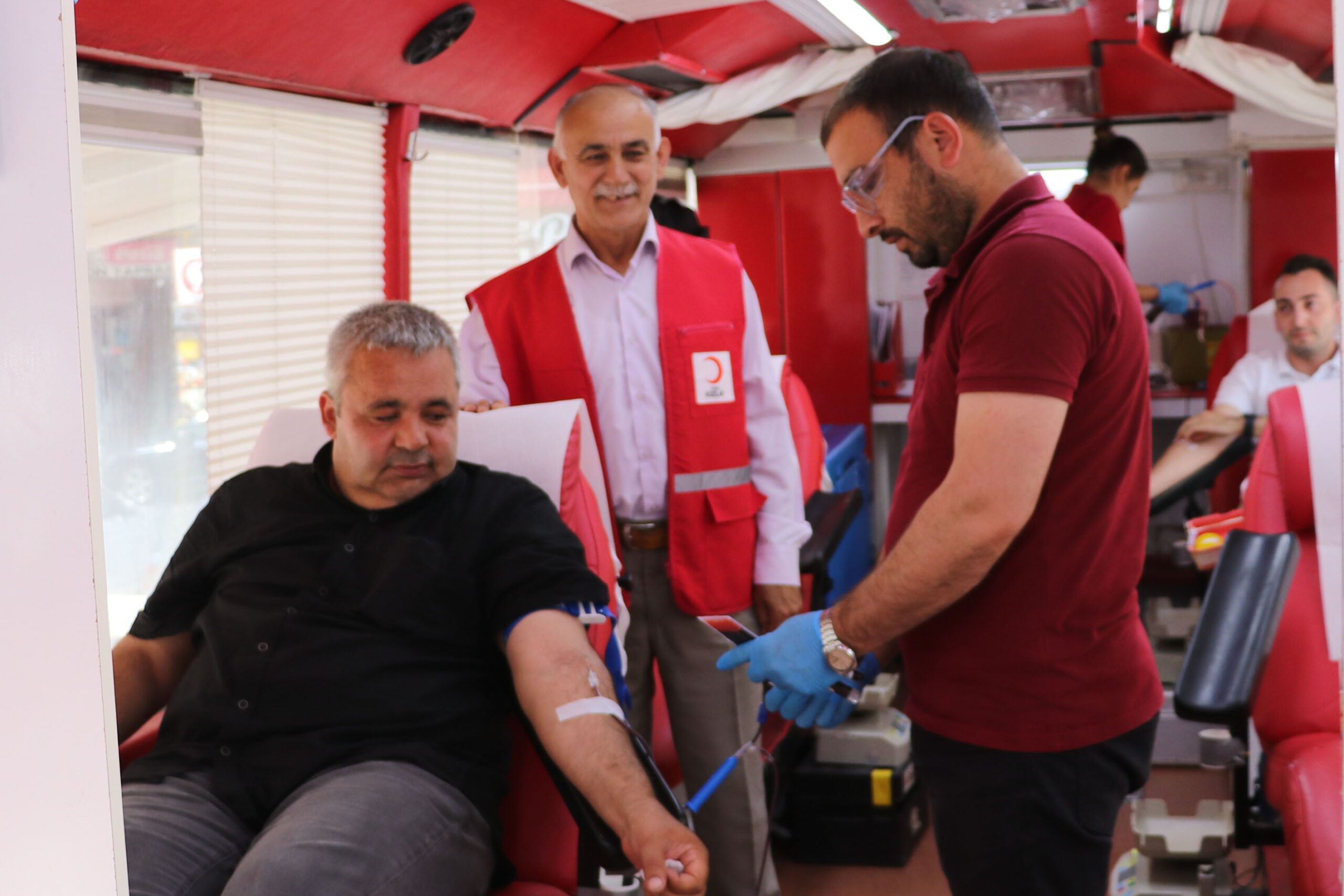 Havza’da 110 ünite kan bağışı alındı