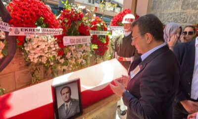 İBB Başkanı İmamoğlu, danışmanı Murat Ongun’un babasının cenaze törenine katıldı