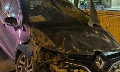 Samsun’da devrilen otomobilin sürücüsü hayatını kaybetti