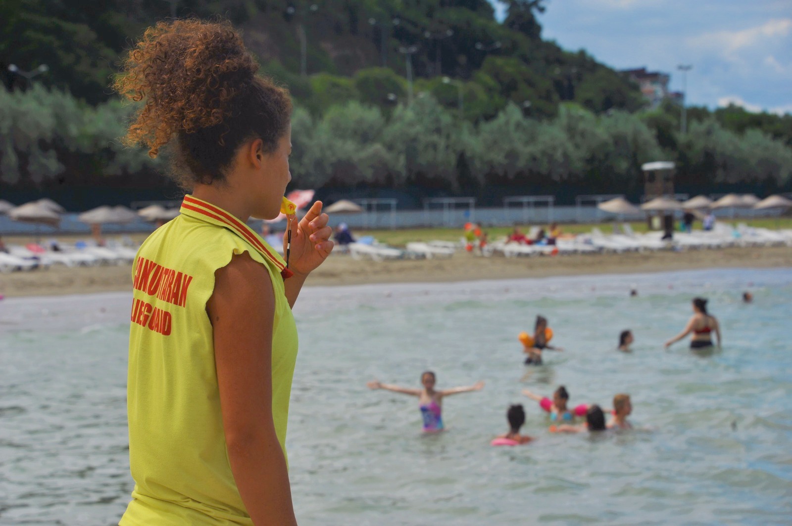 Samsun’da kadınlara özel plajdan günde ortalama bin kişi yararlanıyor