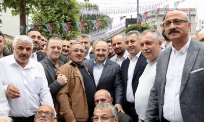 Sanayi ve Teknoloji Bakanı Varank, Trabzon’da bayramlaşma programına katıldı: