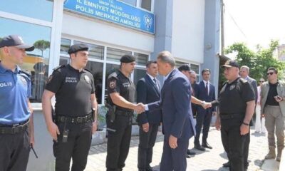 Sinop’ta Vali Karaömeroğlu, bayram ziyaretlerinde bulundu