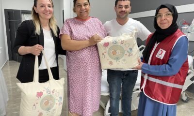 Türk Kızılaydan Bartın’da selden etkilenen anne adaylarına yardım eli