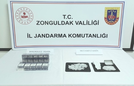 Zonguldak’ta üzerlerinde uyuşturucu bulunan 2 kişi tutuklandı
