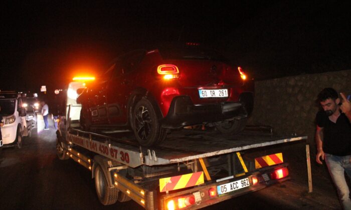 Amasya’da 6 aracın karıştığı trafik kazasında 8 kişi yaralandı