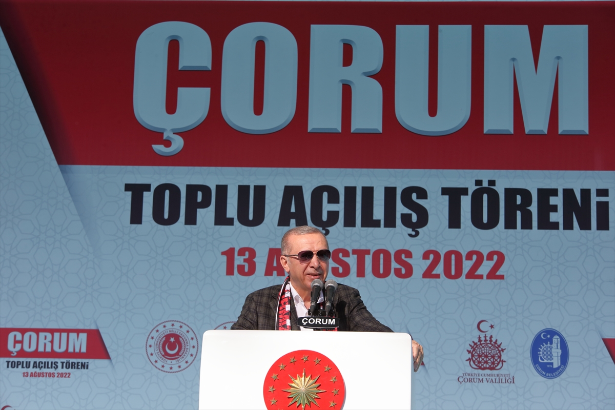 Cumhurbaşkanı Erdoğan, Çorum’da toplu açılış töreninde konuştu: (4)