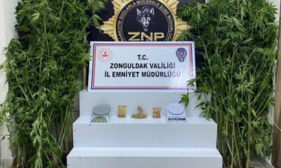 Zonguldak’ta uyuşturucu operasyonunda yakalanan 3 zanlı tutuklandı