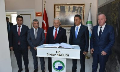 AK Parti Genel Başkanvekili Binali Yıldırım, Sinop’ta konuştu: