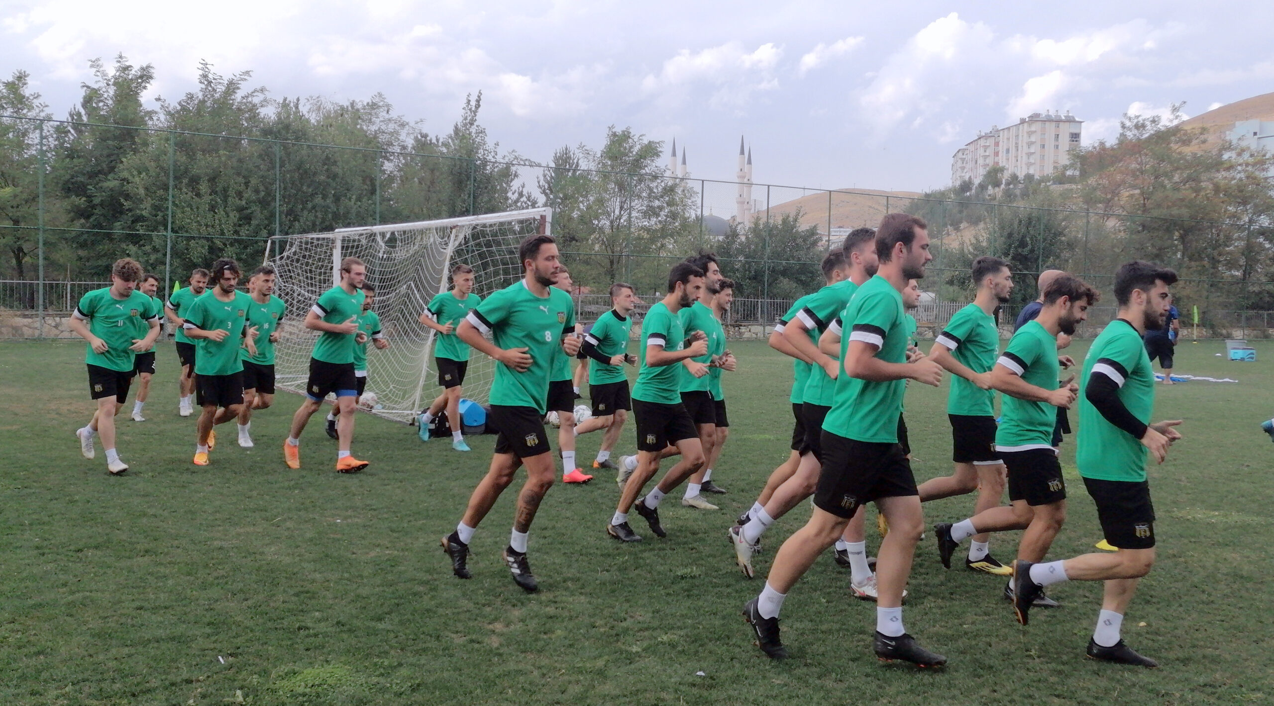 Bayburt Özel İdare, Menemen FK maçı hazırlıklarını tamamladı