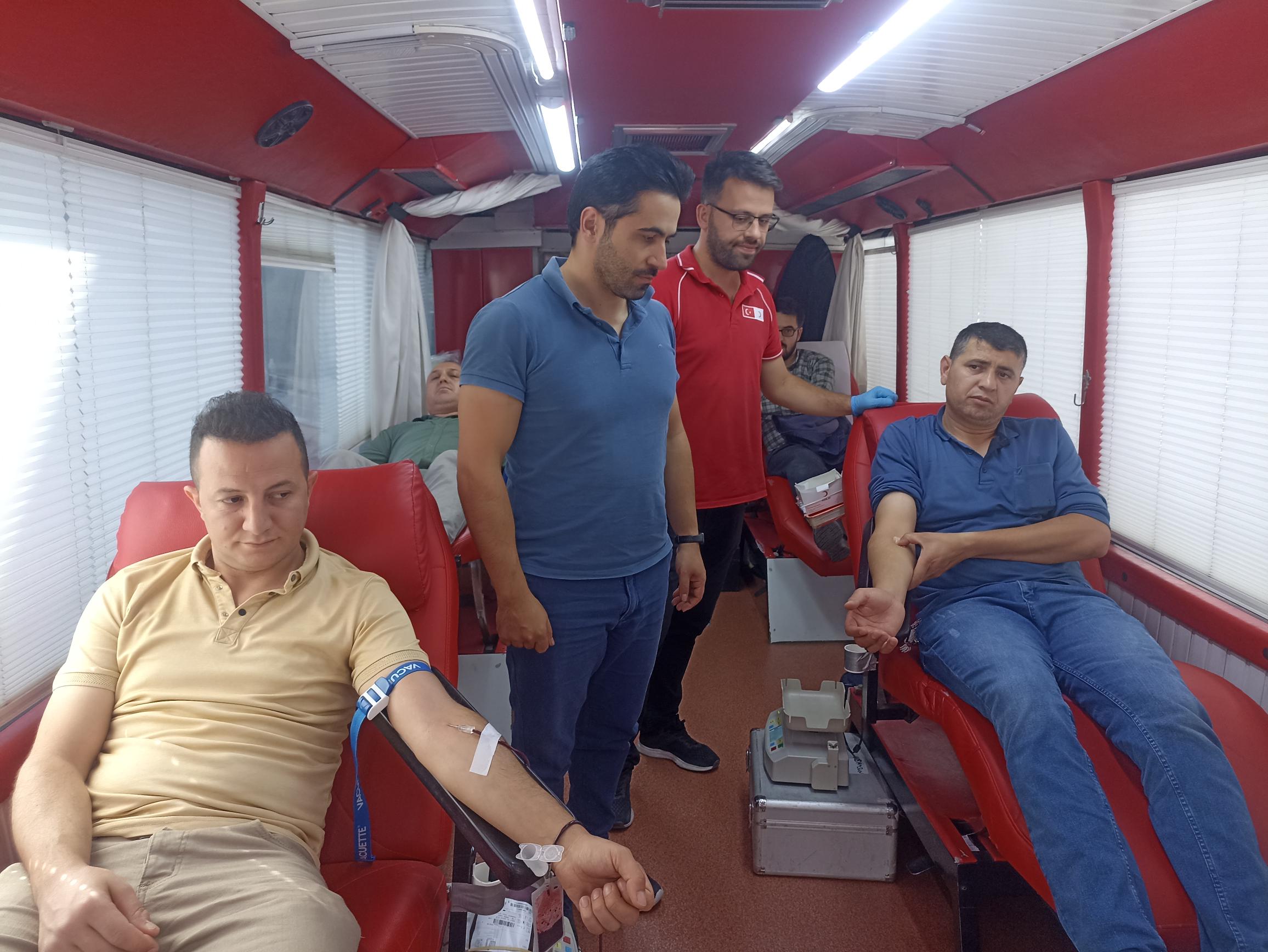 Kavak’ta düzenlenen kampanyada 51 ünite kan bağışı alındı