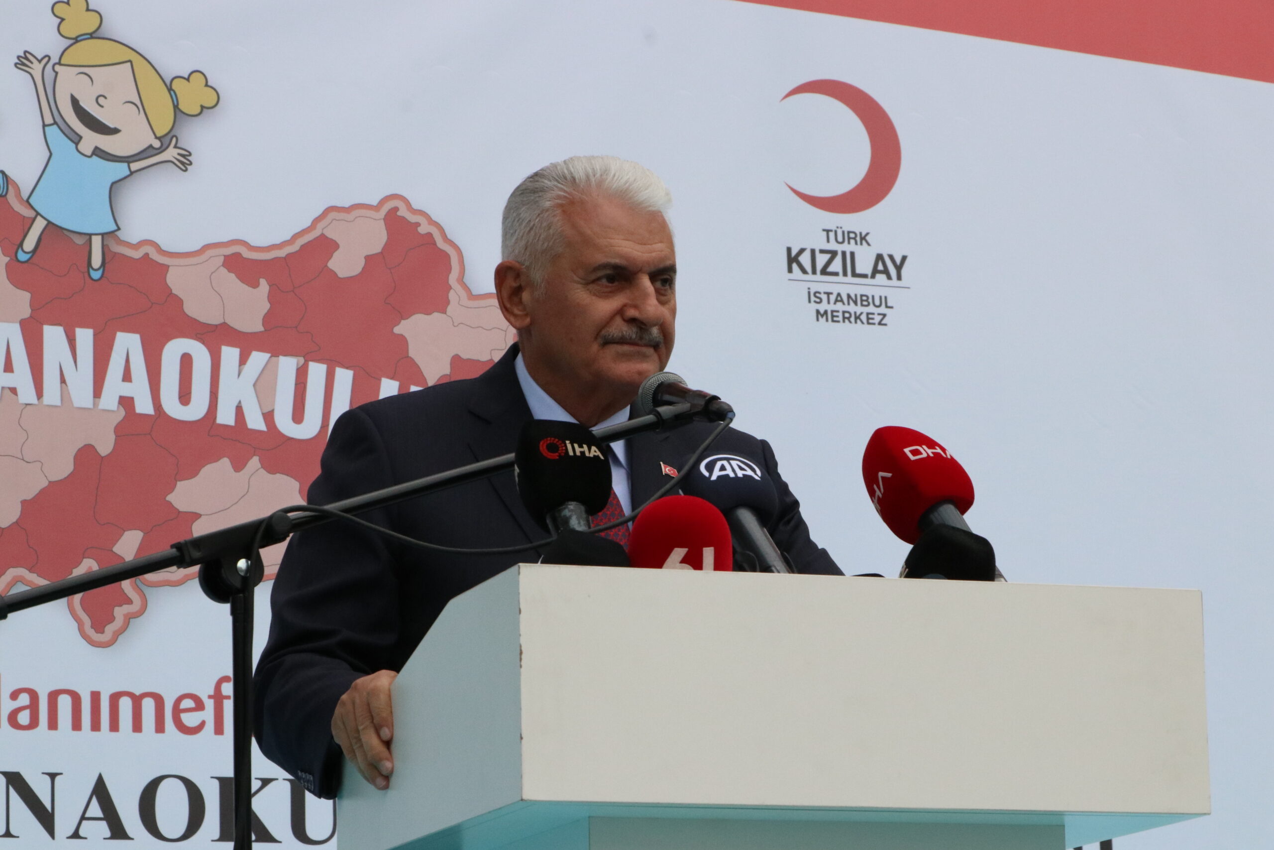AK Parti Genel Başkanvekili Binali Yıldırım, Trabzon’da anaokulu açılışında konuştu: