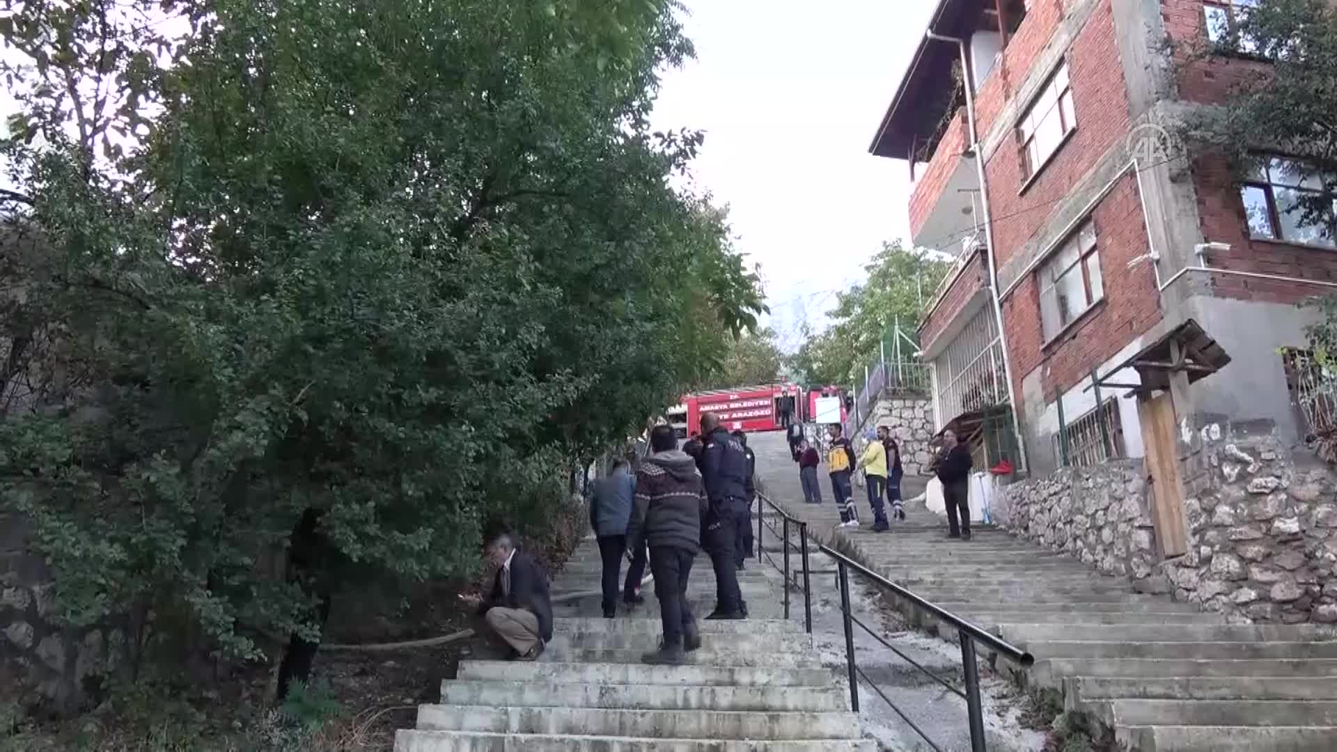 Amasya’da evde çıkan yangında bir kişi öldü