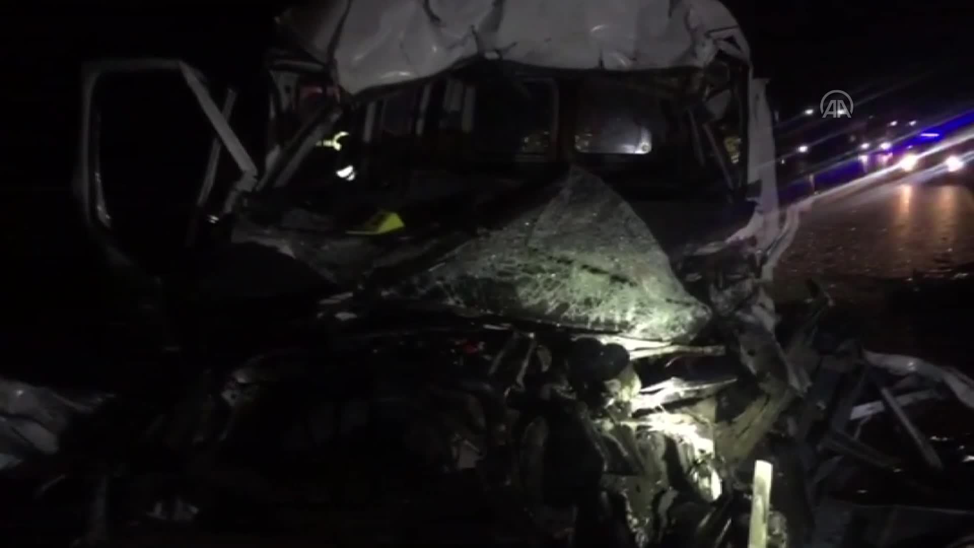 Amasya’da meydana gelen trafik kazasında 1 kişi öldü,1 kişi yaralandı