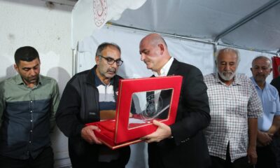 Bakan Soylu, Tokat’ta şehit Çalışgan’ın ailesine taziye ziyaretinde bulundu