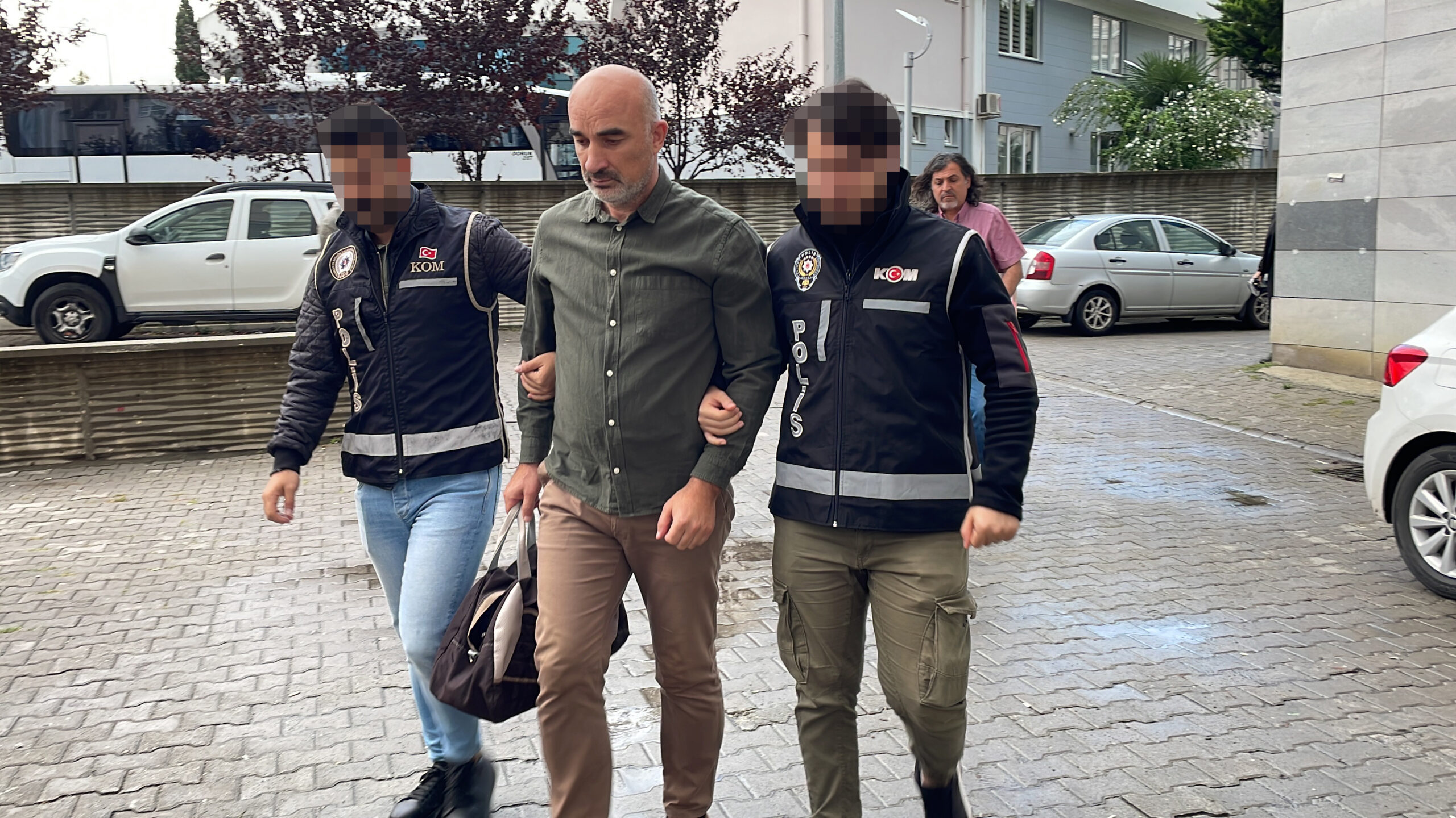 Samsun’da FETÖ operasyonunda yakalanan 6 şüpheli adliyede