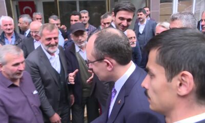 Ticaret Bakanı Mehmet Muş, Trabzon’da bazı ilçelerde ziyaretlerde bulundu