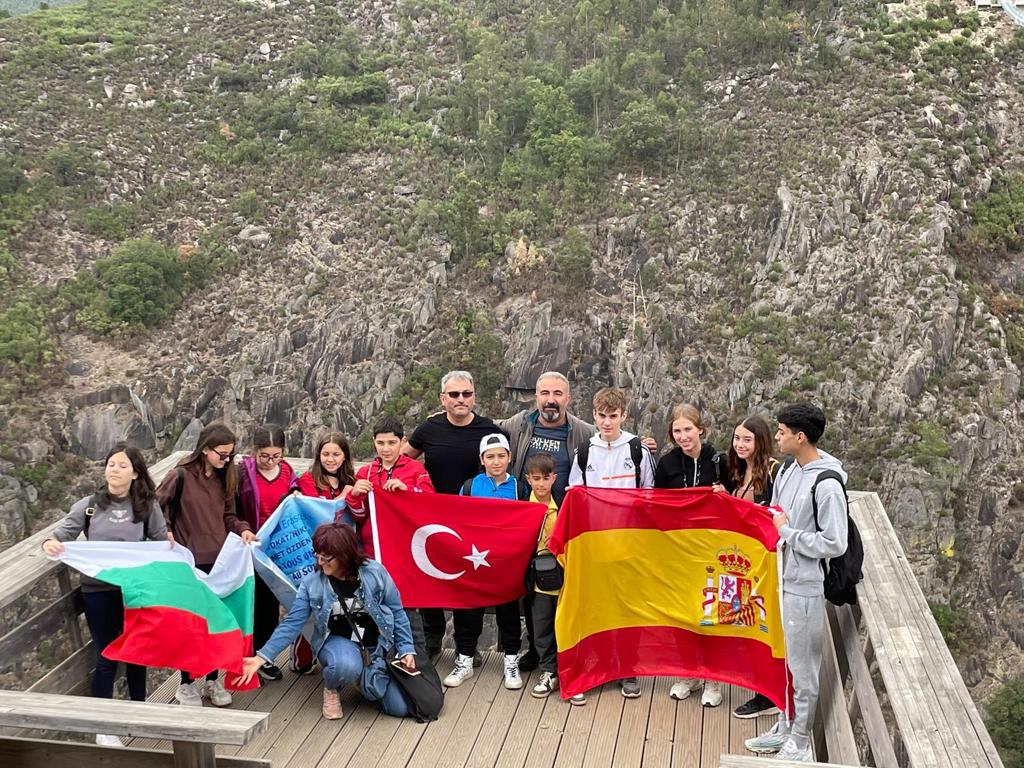 Tokatlı öğrenciler Erasmus projesi kapsamında Portekiz’i gezdi