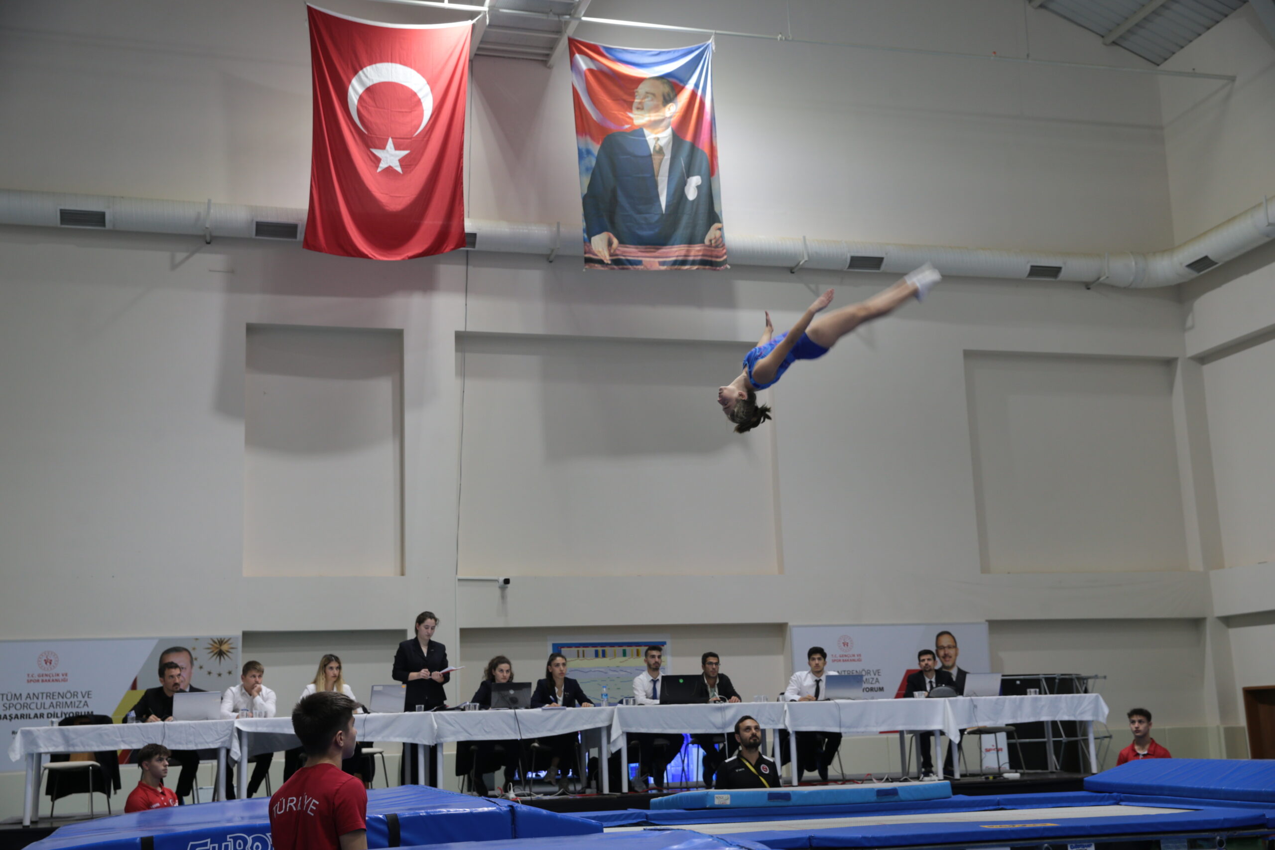 Trampolin Cimnastik Türkiye Şampiyonası sona erdi