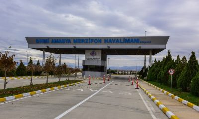 Amasya Merzifon Havalimanı’nı ekim ayında 7 bini aşkın yolcu kullandı