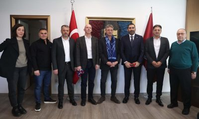 İsviçre’nin Ankara Büyükelçisi Ruch, Trabzonspor Kulübünü ziyaret etti