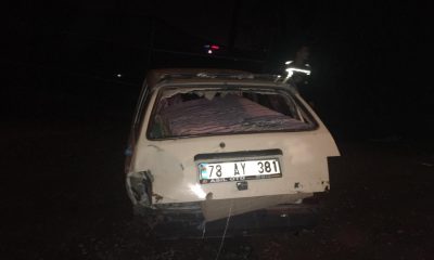 Karabük’te meydana gelen trafik kazalarında 2 kişi yaralandı