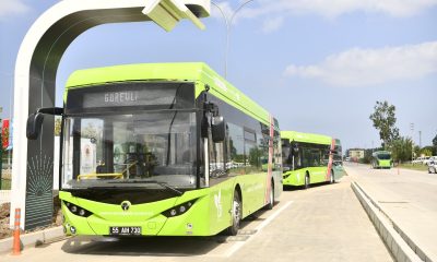 Samsun’da elektrikli otobüslerin kullanımıyla yakıttan 884 bin lira tasarruf sağlandı