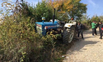 Sinop’ta traktörün altında kalan sürücü öldü