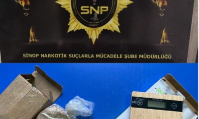 Sinop’ta uyuşturucu operasyonunda 2 zanlı tutuklandı