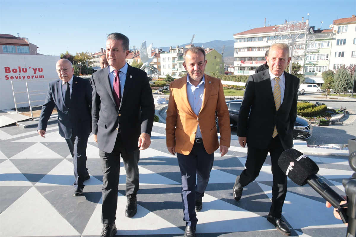 TDP Genel Başkanı Sarıgül, Bolu Belediye Başkanı Özcan’ı ziyaret etti