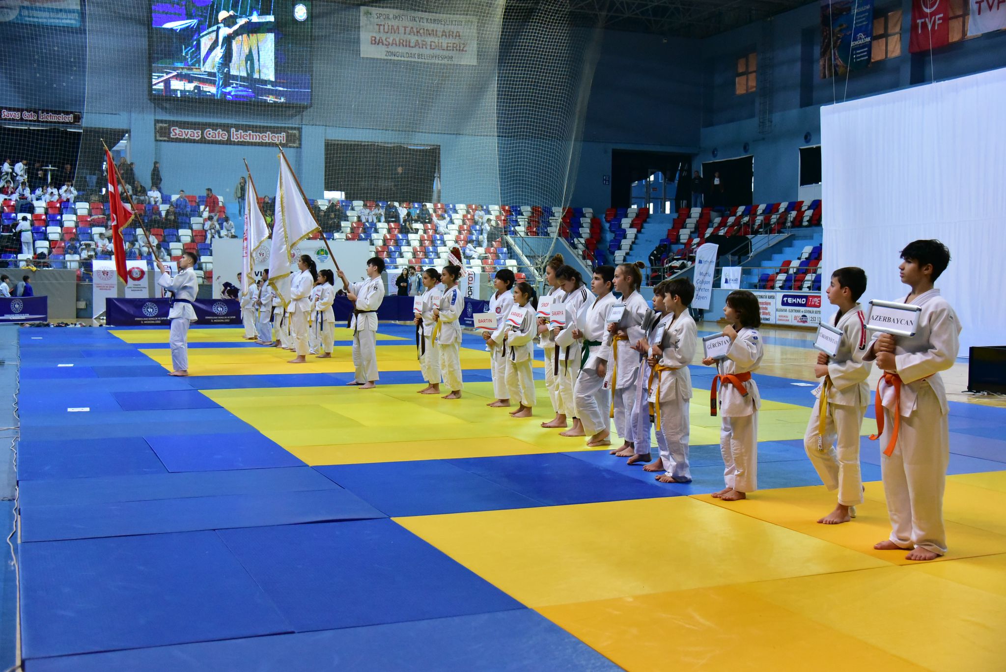 6. Uluslararası Madenci Kupası Judo Turnuvası Zonguldak’ta başladı