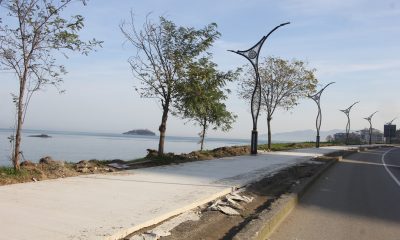 Giresun’da sahil şeridine 9 kilometrelik bisiklet ve yürüyüş yolu yapılıyor