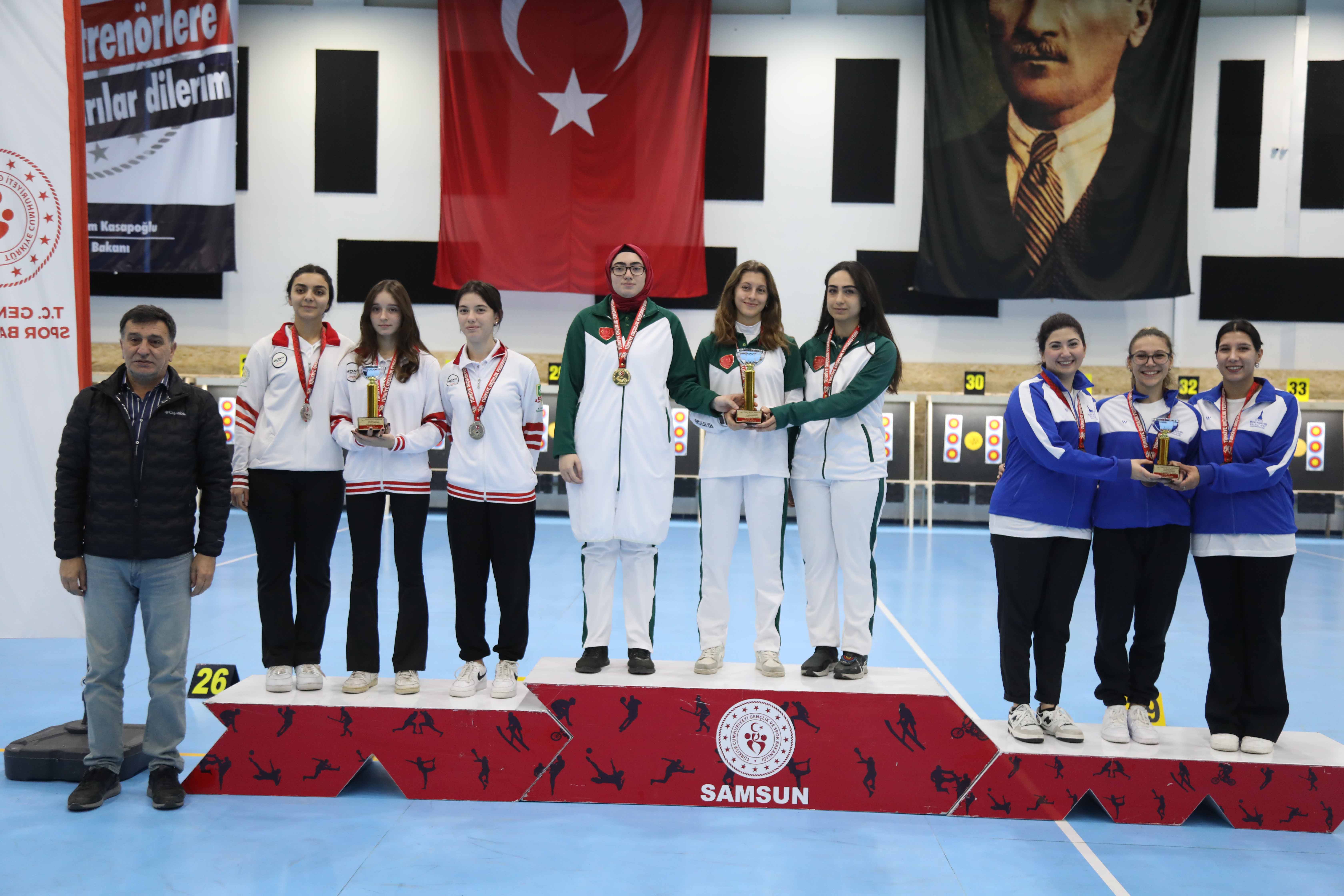 Okçuluk Salon Türkiye Şampiyonası, Samsun’da devam ediyor