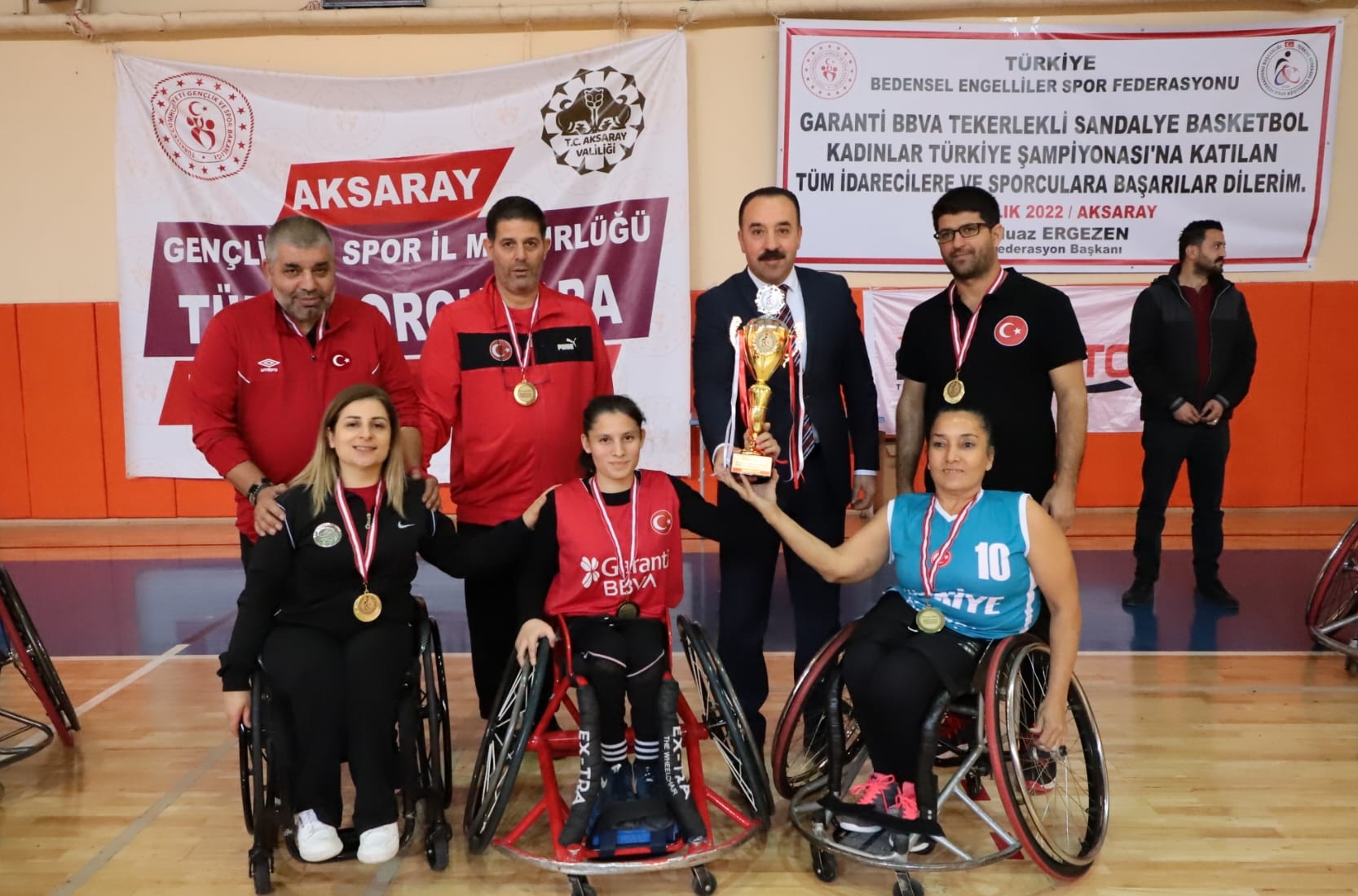 Tekerlekli Sandalye Basketbol Kadınlar Türkiye Şampiyonası’nda birincilik Ege’nin oldu
