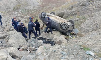 Tokat’ta uçuruma devrilen otomobilin sürücüsü öldü