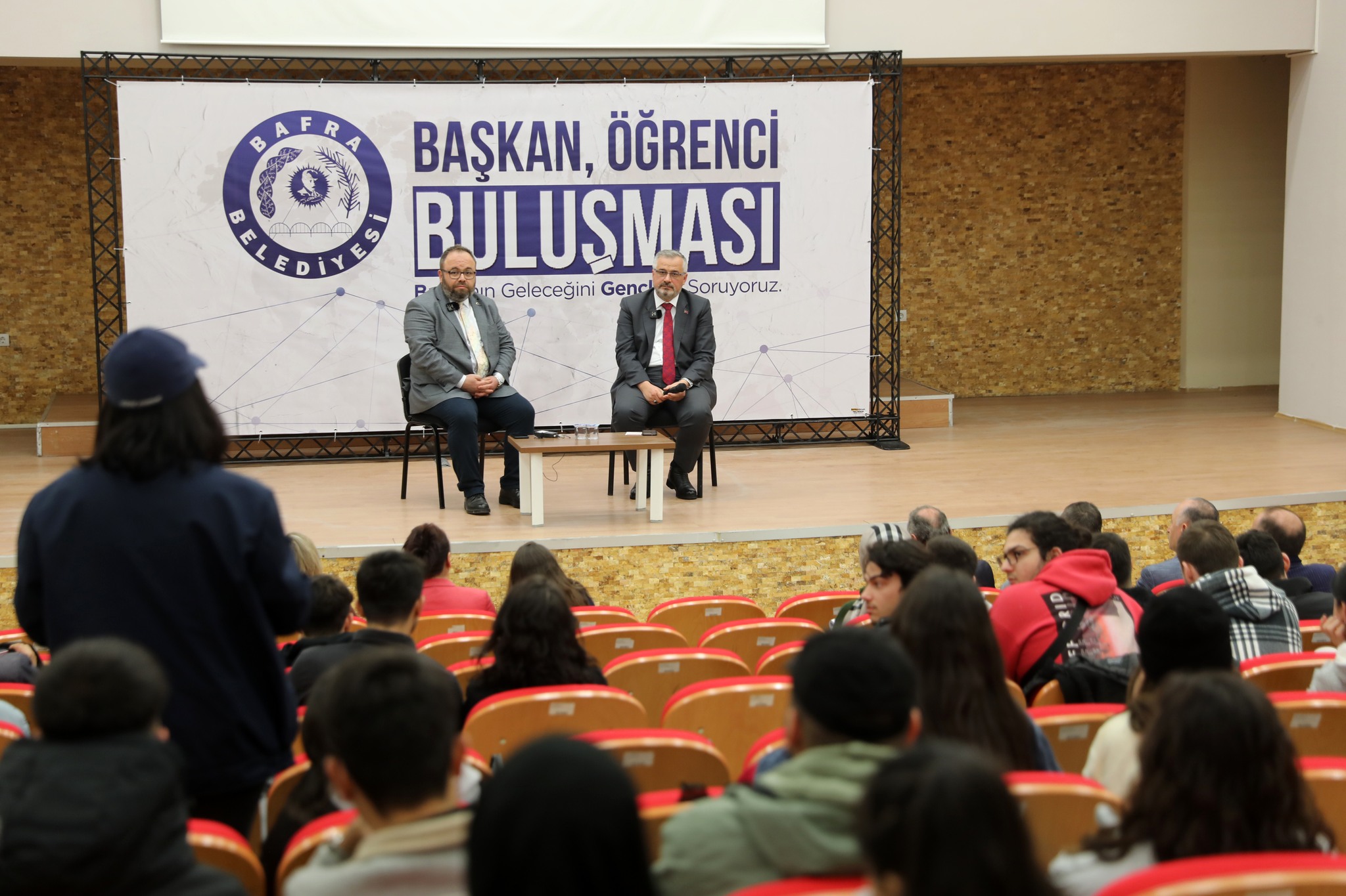 Bafra Belediye Başkanı Kılıç, üniversite öğrencileriyle buluştu