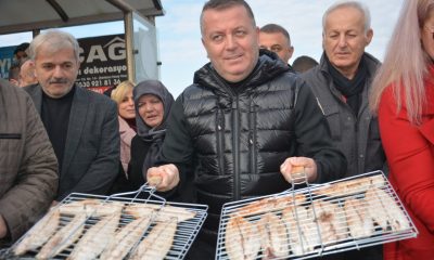 Düzce’de palamut festivalinde 30 ton balık tüketildi