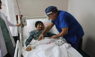 Kırgızistanlı kadın rahmindeki tümörden Türkiye’deki ameliyatla kurtuldu