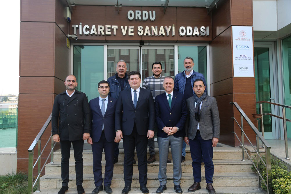 Özbekistan’ın Ankara Büyükelçiliği Müsteşarı Mamirov, OTSO’yu ziyaret etti