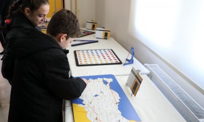Rize’de matematiğin oyunla öğrenileceği “Mustafa Toptan Matematik Merkezi” açıldı