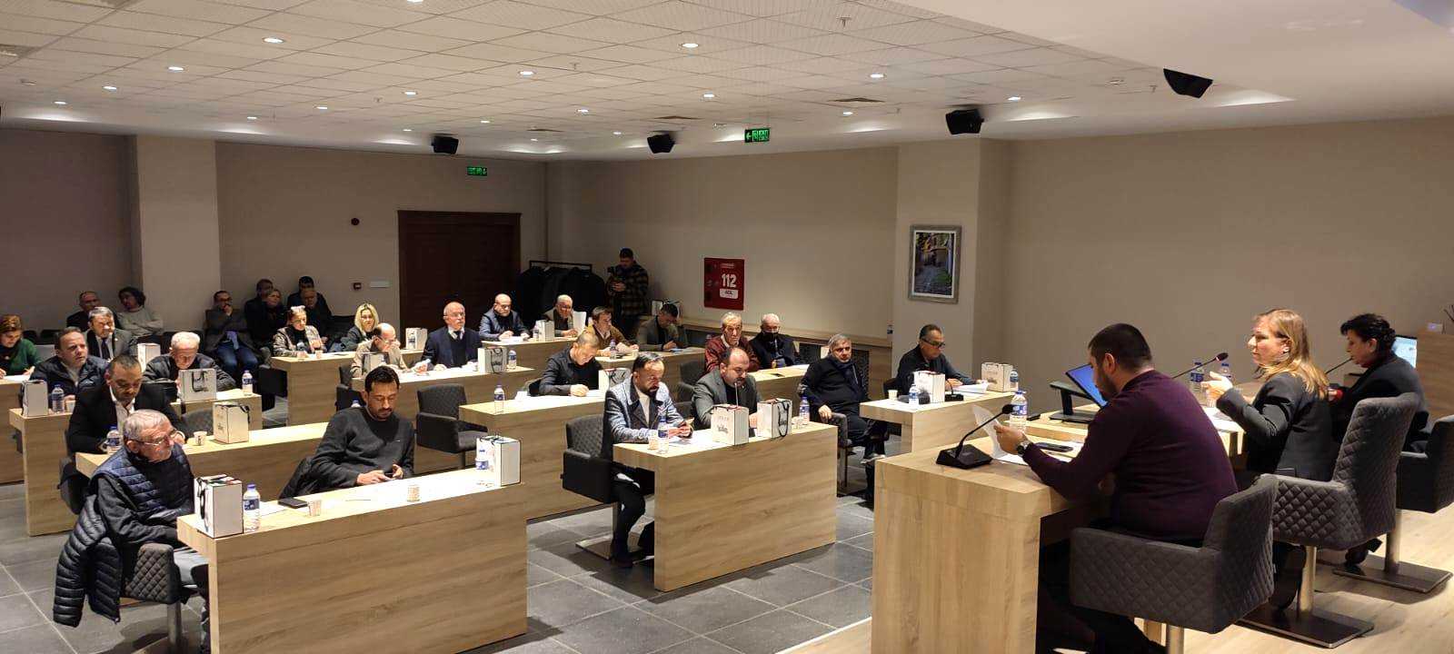 Safranbolu Belediye Meclisinde yeni yılın ilk toplantısı yapıldı