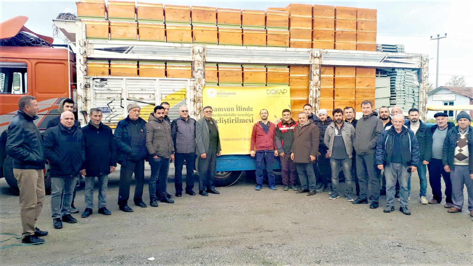 Samsun’da bal üretimini artırmak için 140 arıcıya ekipman desteği verildi