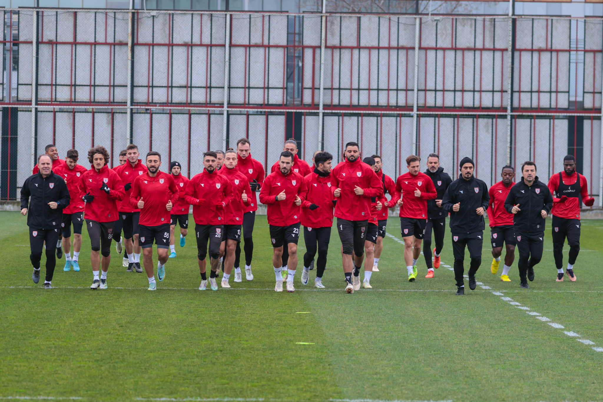 Samsunspor, Erzurumspor FK maçının hazırlıklarına başladı
