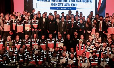 Trabzon’da, “Muhtarlar ve AFAD Gönüllüleri, Destek AFAD Gönüllüsü Kimlik Kartı Tanıtım Töreni” düzenlendi